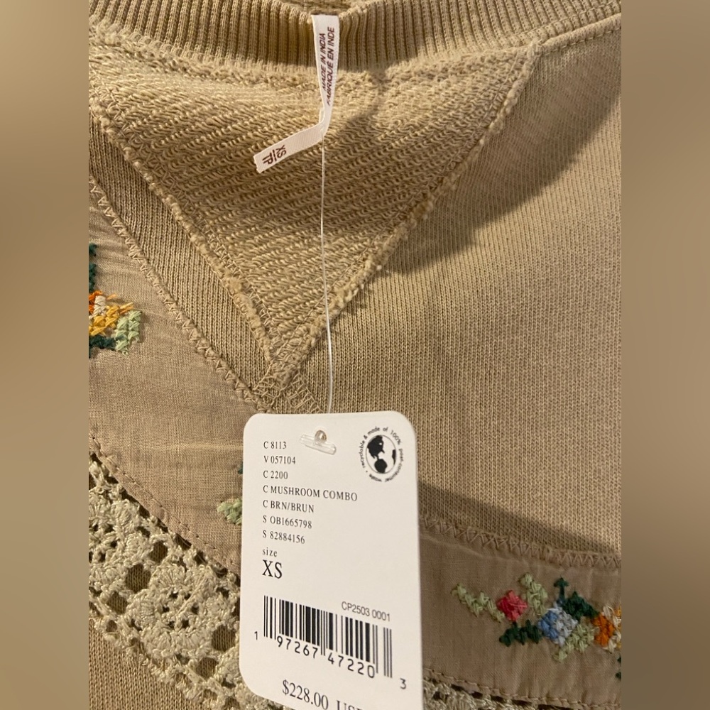 Free People Grams Attic Sweatshirt - Picture 10 of 10